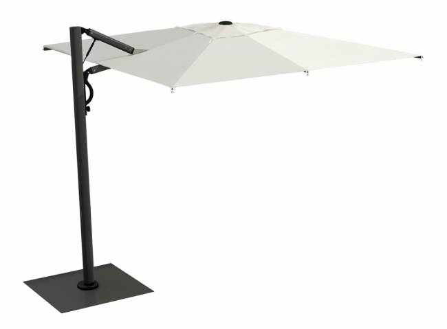 Зонт профессиональный 2.9х2.9 м Astro Carbon графит, слоновая кость 2900х2900 мм