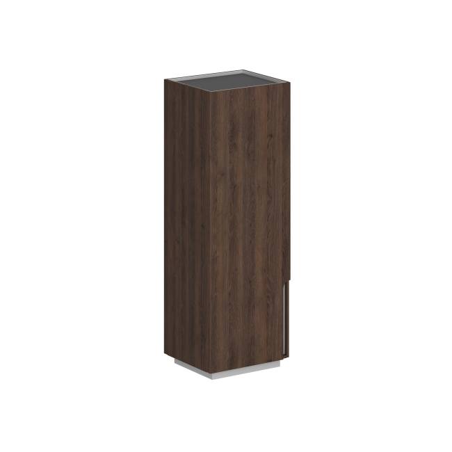 OL-20-16.DT.DT.L / Шкаф 631x550x1860, левый / корпус: дуб табак, фасады: дуб табак