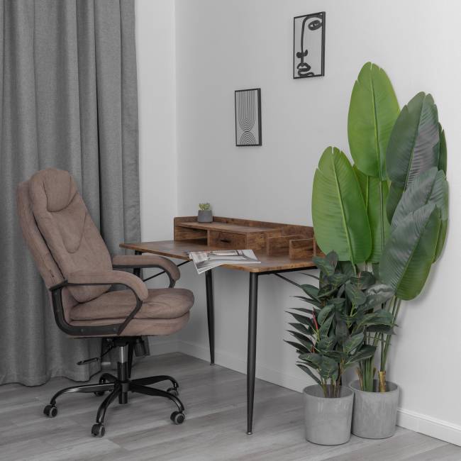 Кресло Комфорт Люкс/Comfort Lux (22) ткань, светло-коричневый, KUB 03 светло-коричневый ткань Кресло Комфорт Люкс/Comfort Lux (22) ткань, светло-коричневый, KUB 03 светло-коричневый ткань