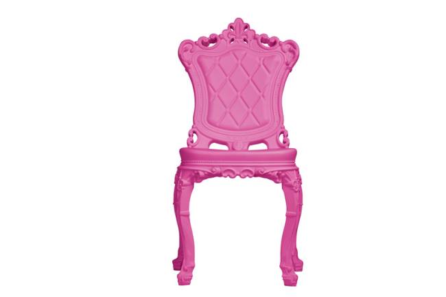 Стул пластиковый Princess Of Love Standard фуксия 540х540х920 мм Стул пластиковый Princess Of Love Standard фуксия 540х540х920 мм