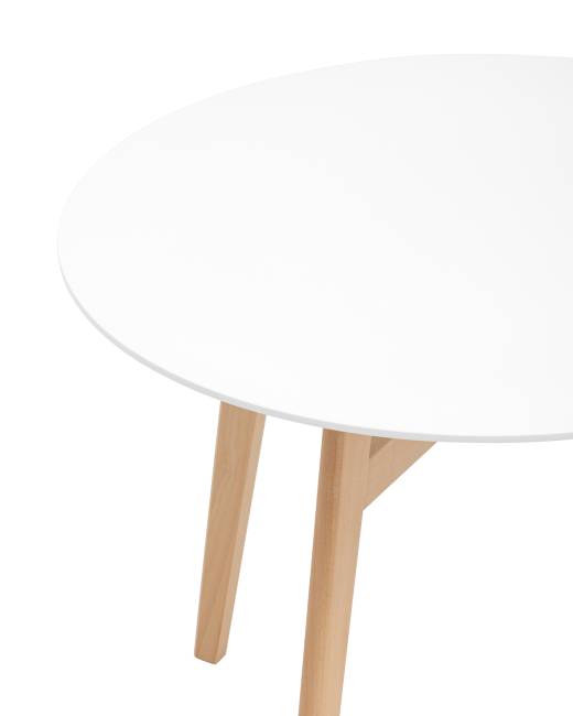 Стол обеденный Target Circle 90*90 белый