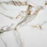 Стол Aura D110, керамогранит Ravena Natural, золотой Стол Aura D110, керамогранит Ravena Natural, золотой