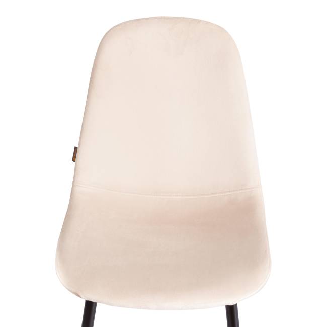 Стул Бриз/Breeze (мод.JSC-58)/2 шт. в упаковке велюр/металл, 44х53х86см, бежевый HLR2/черный (Комплект из 2 шт.) бежевый Велюр/металл Стул Бриз/Breeze (мод.JSC-58)/2 шт. в упаковке велюр/металл, 44х53х86см, бежевый HLR2/черный (Комплект из 2 шт.) бежевый Велюр/металл