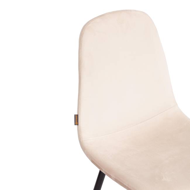 Стул Бриз/Breeze (мод.JSC-58)/2 шт. в упаковке велюр/металл, 44х53х86см, бежевый HLR2/черный (Комплект из 2 шт.) бежевый Велюр/металл Стул Бриз/Breeze (мод.JSC-58)/2 шт. в упаковке велюр/металл, 44х53х86см, бежевый HLR2/черный (Комплект из 2 шт.) бежевый Велюр/металл