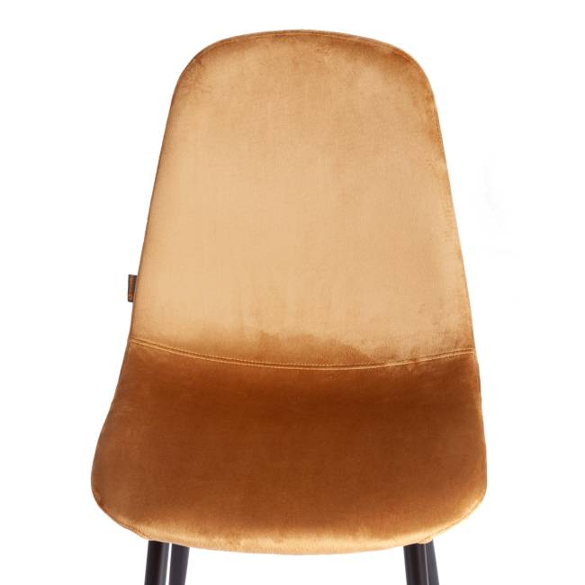 Стул Бриз/Breeze (мод.JSC-58)/2 шт. в упаковке велюр/металл, 44х53х86см, коричневый HLR12/черный (Комплект из 2 шт.) коричневый Велюр/металл Стул Бриз/Breeze (мод.JSC-58)/2 шт. в упаковке велюр/металл, 44х53х86см, коричневый HLR12/черный (Комплект из 2 шт.) коричневый Велюр/металл