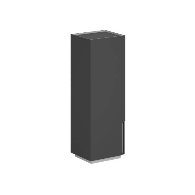 OL-20-16.OS.OS.L / Шкаф 631x550x1860, левый / корпус: оникс серый, фасады: оникс серый