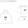 Стул пластиковый Mone черный, янтарный 520х570х830 мм Стул пластиковый Mone черный, янтарный 520х570х830 мм