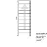 Модульная лестница Стандарт 180 2880-3040, Серый, Сосна, Крашеная, Без Ступений Модульная лестница Стандарт 180 2880-3040, Серый, Сосна, Крашеная, Без Ступений