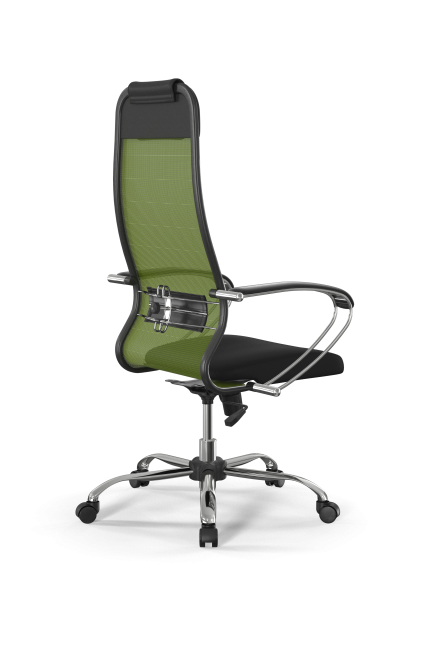 Кресло Sit 10 B1-180K - X2+UMF(X1) /Um00/Wh00/K1cL(M09.B21.G20.W01), зеленый-черный