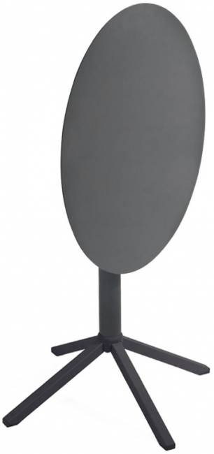 Столешница круглая Solid Compact Ø590 антрацит Ø590х12 мм Столешница круглая Solid Compact Ø590 антрацит Ø590х12 мм