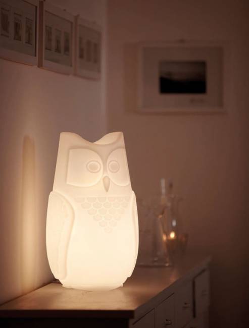 Светильник пластиковый настольный Сова Bubo Lighting 260х240х440 мм Светильник пластиковый настольный Сова Bubo Lighting 260х240х440 мм