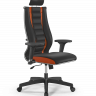 Кресло Sit 10 B2-160D - X2+Extra /Km39/Wm12/D02P/H3mL-2D(M09.B02.G15.W01), черный-оранжевый