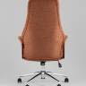 Кресло офисное TopChairs Neoma терракотовый ткань