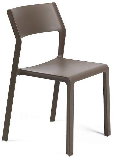 Стул пластиковый Trill Bistrot табак 500х515х825 мм Стул пластиковый Trill Bistrot табак 500х515х825 мм