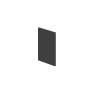 QR.0506.AN / Стенка боковая верхняя правая для переговорного модуля / цвет: антрацит, толщина: 18мм