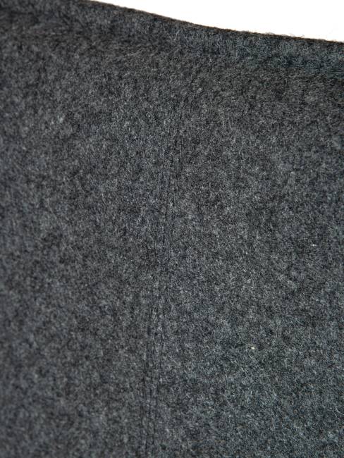 Кресло офисное / Паркер фабрик / Parker Fabric / серый войлок / алюминиевая база