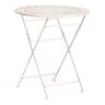 Стол Патио/Patio (PL08-11139) стальной сплав, античный белый, 70х75см античный белый стальной сплав Стол Патио/Patio (PL08-11139) стальной сплав, античный белый, 70х75см античный белый стальной сплав