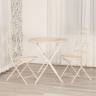 Стол Патио/Patio (PL08-11139) стальной сплав, античный белый, 70х75см античный белый стальной сплав Стол Патио/Patio (PL08-11139) стальной сплав, античный белый, 70х75см античный белый стальной сплав