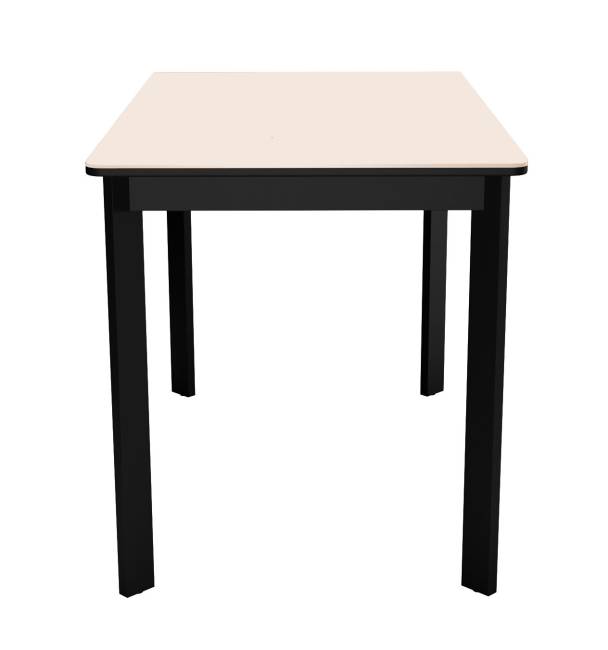 Стол DikLine LK110 Керамика Krater Perla (бежевый матовый) /подстолье черное/опоры черные Стол DikLine LK110 Керамика Krater Perla (бежевый матовый) /подстолье черное/опоры черные