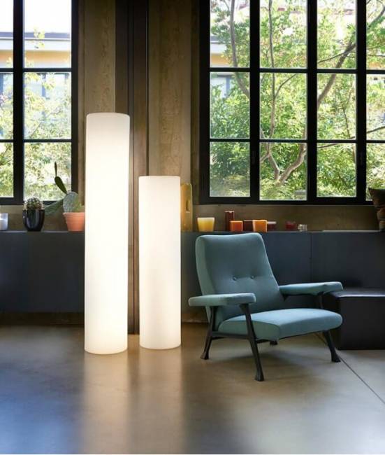 Светильник пластиковый Fluo Lighting IN белый Ø300х1300 мм