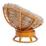 Кресло-качалка Папасан/Papasan (W 23/01 B) /с подушкой/ 115х78х104см, коньячный, подушка рогожка, меланж Cognac (коньяк) Кресло-качалка Папасан/Papasan (W 23/01 B) /с подушкой/ 115х78х104см, коньячный, подушка рогожка, меланж Cognac (коньяк)