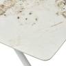 Стол РИВОЛИ (RIVOLI) 140 цвет ПАНДОРА (GLOSS LUXURY PANDORA SOLID CERAMIC) / БЕЛЫЙ, ®DISAUR Стол РИВОЛИ (RIVOLI) 140 цвет ПАНДОРА (GLOSS LUXURY PANDORA SOLID CERAMIC) / БЕЛЫЙ, ®DISAUR