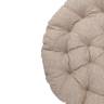 Кресло-качалка Папасан/Papasan (W 23/01 B) /с подушкой/ 115х78х104см, пекан орех, подушка рогожка, меланж Pecan (орех) Кресло-качалка Папасан/Papasan (W 23/01 B) /с подушкой/ 115х78х104см, пекан орех, подушка рогожка, меланж Pecan (орех)