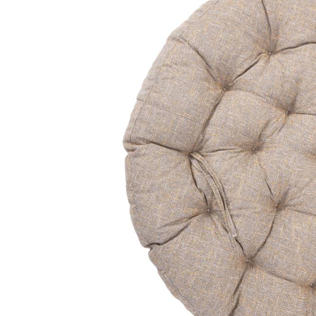 Кресло-качалка Папасан/Papasan (W 23/01 B) /с подушкой/ 115х78х104см, пекан орех, подушка рогожка, меланж Pecan (орех) Кресло-качалка Папасан/Papasan (W 23/01 B) /с подушкой/ 115х78х104см, пекан орех, подушка рогожка, меланж Pecan (орех)