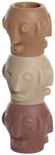 Кашпо из биопластика Threebu Totem Pot 3 Special 450х450х1350 мм