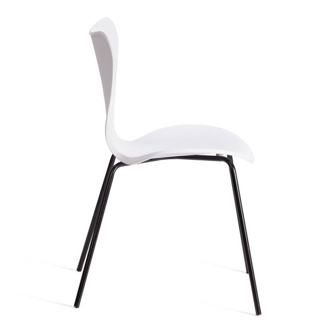 Стул Якобсен/Jacobsen (мод.DC 102-1)2 шт. в упаковке пластик/металл, 45х54.5х80см, белый/черный (Комплект из 2 шт.) белый пластик/металл Стул Якобсен/Jacobsen (мод.DC 102-1)2 шт. в упаковке пластик/металл, 45х54.5х80см, белый/черный (Комплект из 2 шт.) белый пластик/металл