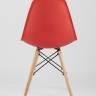 Стул Eames Style DSW красный x4 (разборный каркас)