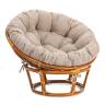 Кресло Папасан/Papasan (23/01 W) /с подушкой и ремешками/ 115х101х104см, пекан орех, подушка рогожка, меланж Pecan (орех) Кресло Папасан/Papasan (23/01 W) /с подушкой и ремешками/ 115х101х104см, пекан орех, подушка рогожка, меланж Pecan (орех)