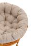 Кресло Папасан/Papasan (23/01 W) /с подушкой и ремешками/ 115х101х104см, пекан орех, подушка рогожка, меланж Pecan (орех) Кресло Папасан/Papasan (23/01 W) /с подушкой и ремешками/ 115х101х104см, пекан орех, подушка рогожка, меланж Pecan (орех)