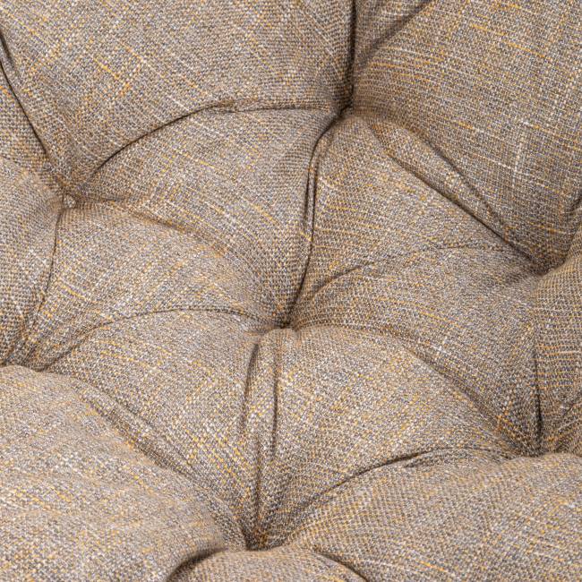 Кресло Папасан/Papasan (23/01 W) /с подушкой и ремешками/ 115х101х104см, пекан орех, подушка рогожка, меланж Pecan (орех) Кресло Папасан/Papasan (23/01 W) /с подушкой и ремешками/ 115х101х104см, пекан орех, подушка рогожка, меланж Pecan (орех)