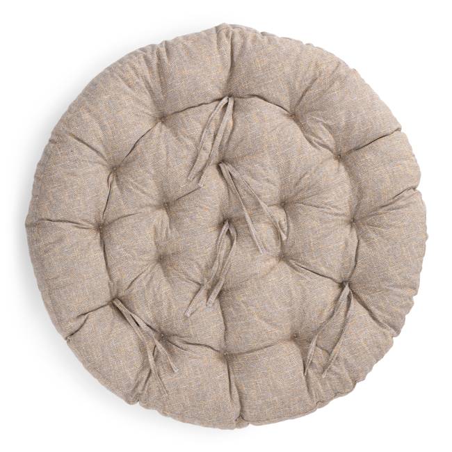 Кресло Папасан/Papasan (23/01 W) /с подушкой и ремешками/ 115х101х104см, пекан орех, подушка рогожка, меланж Pecan (орех) Кресло Папасан/Papasan (23/01 W) /с подушкой и ремешками/ 115х101х104см, пекан орех, подушка рогожка, меланж Pecan (орех)