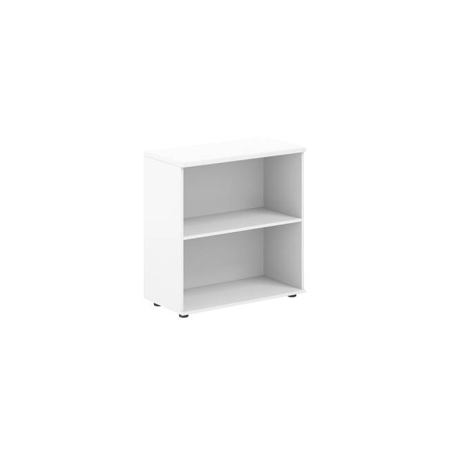 SG.805.WH / Стеллаж/Корпус шкафа низкого 800х400х825, з.ст HDF / цвет: белый
