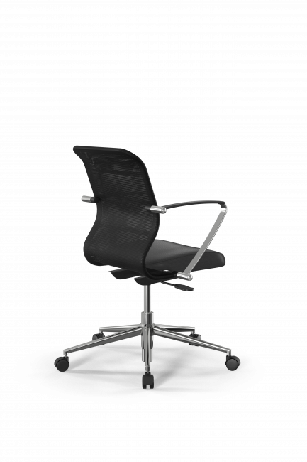 Кресло Sit 8 M4-9K - X2+Extra /Uh00/Wh12/K5cL(M01.B23.G18.W02), черный