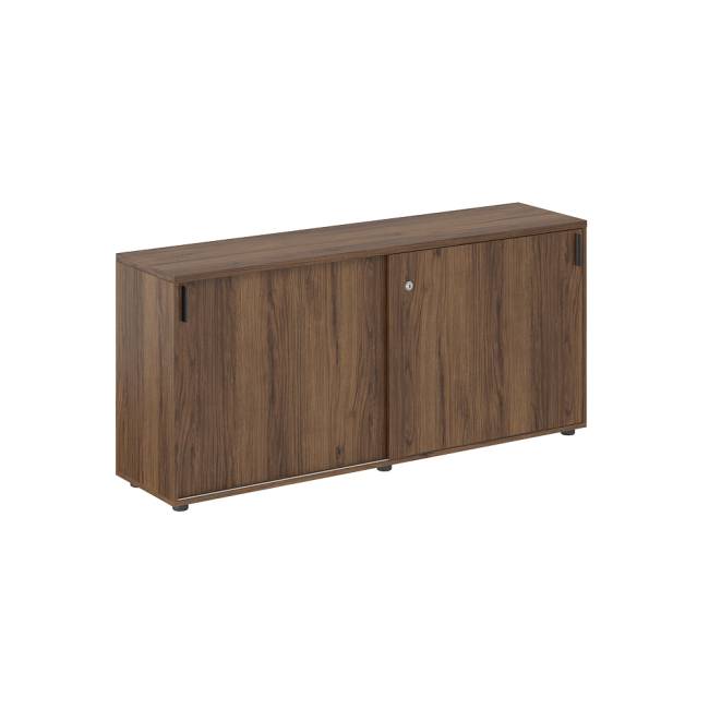 SG.703.DM.DM / Шкаф купе 1638х400х750 низкий, с замком / корпус цвет: дуб модена, двери цвет: дуб модена
