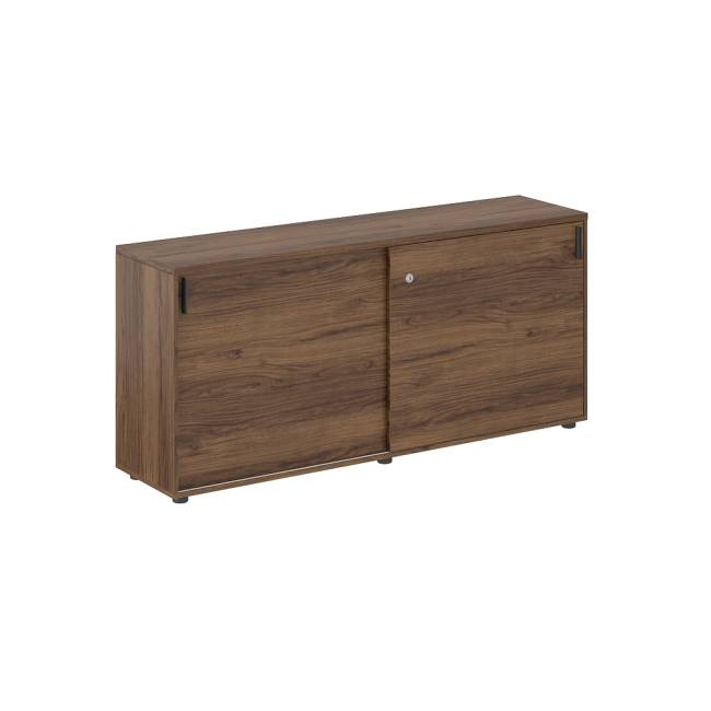 SG.703.DM.DM / Шкаф купе 1638х400х750 низкий, с замком / корпус цвет: дуб модена, двери цвет: дуб модена
