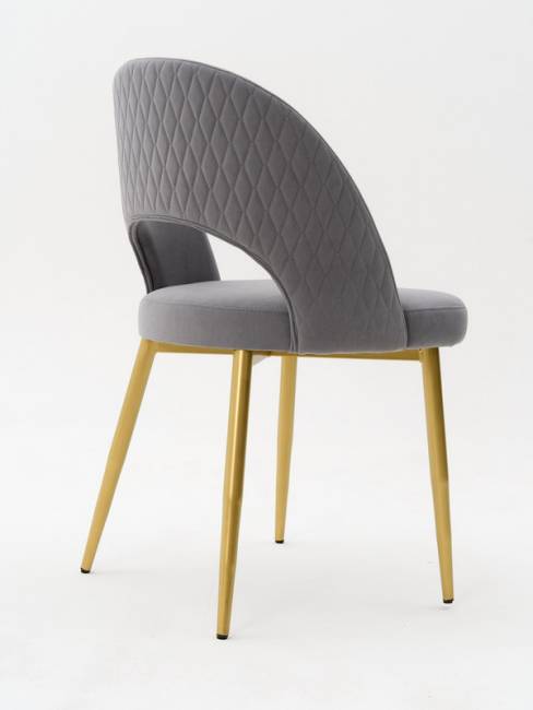 Стул Dominic Gray Romb / Gold Стул Dominic Gray Romb / Gold
