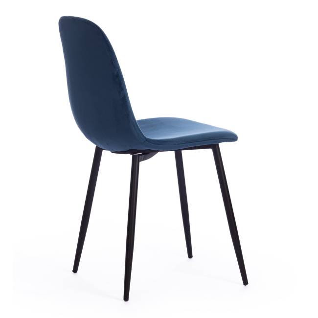 Стул Бриз/Breeze (мод.4724)/1 шт. в упаковке велюр/металл, 44х53х87см, синий (HLR 63)/черный синий Велюр/металл Стул Бриз/Breeze (мод.4724)/1 шт. в упаковке велюр/металл, 44х53х87см, синий (HLR 63)/черный синий Велюр/металл