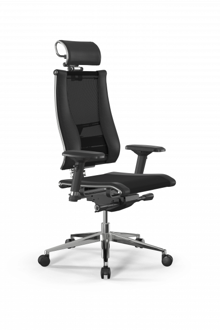 Кресло Y 3DE B2-14D - YM93+Infinity /Kc09/Nc09/D04P/H2cL-3D(M26.B32.G25.W03), черный