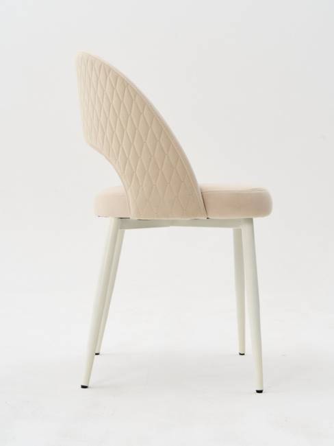 Стул Dominic ivory Romb / White Стул Dominic ivory Romb / White