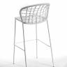 Стул плетеный барный Sanela Stool 75 570х510х1010 мм Стул плетеный барный Sanela Stool 75 570х510х1010 мм