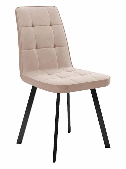 Стул DikLine 207 B03 BEIGE, ножки черные Стул DikLine 207 B03 BEIGE, ножки черные