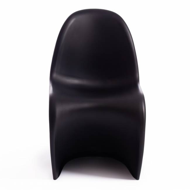 Стул Пантон/Panton (мод.C1074) пластик, 57х49,5х86см, черный (Комплект из 4 шт.) черный пластик Стул Пантон/Panton (мод.C1074) пластик, 57х49,5х86см, черный (Комплект из 4 шт.) черный пластик