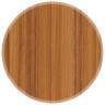 Столешница круглая Werzalit Woodart настоящий тик Ø800х18 мм
