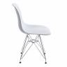 Стул Синди Айрон Чаир Имс/Cindy Iron Chair Eames (мод.002)/1 шт. в упаковке металл, пластик, 51х46х82,5, белый белый металл, пластик