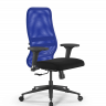 Кресло SynchroSit 8 B2-8D - X1+UMF(X1) /Uh00/Wh00/D02P(M20.B11.G19.W02), синий-черный