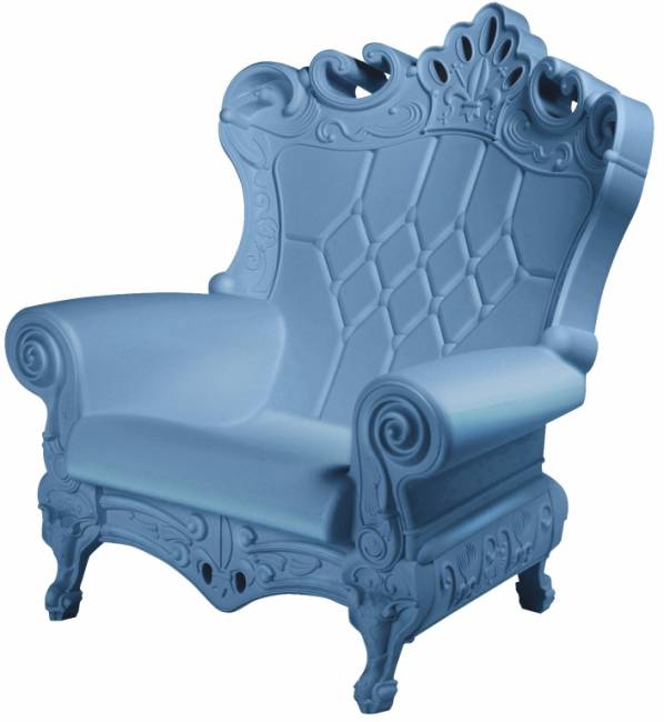 Кресло пластиковое Queen Of Love Standard пудрово-синий 1035х980х1125 мм Кресло пластиковое Queen Of Love Standard пудрово-синий 1035х980х1125 мм